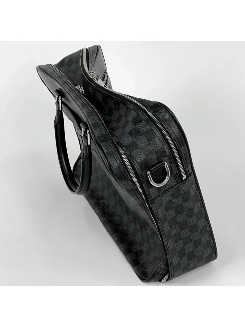 Louis Vuitton Overnight Business Bag 2-Way Damier Graphite Noir